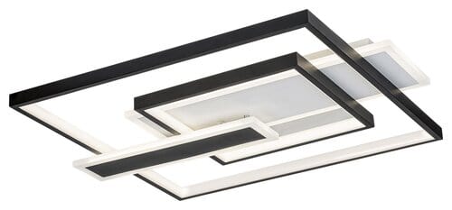 Plafoniera Herkules 2932 Nero