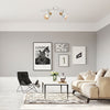 Plafoniera Holly Small 5944 Bianco (1)