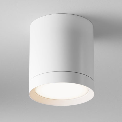 Plafoniera Hoop Bianco