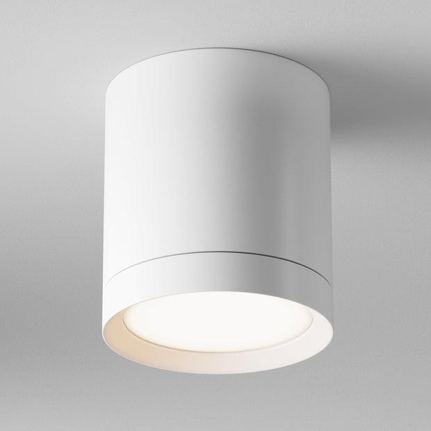 Plafoniera Hoop Bianco
