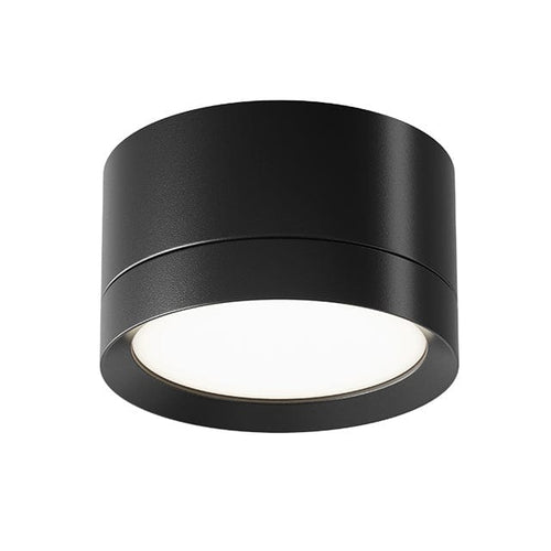 Plafoniera Hoop Nero