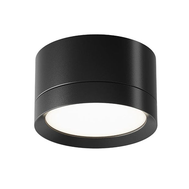 Plafoniera Hoop Nero