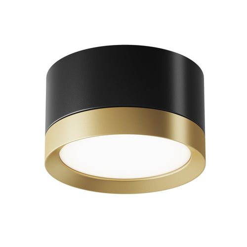 Plafoniera Hoop Nero