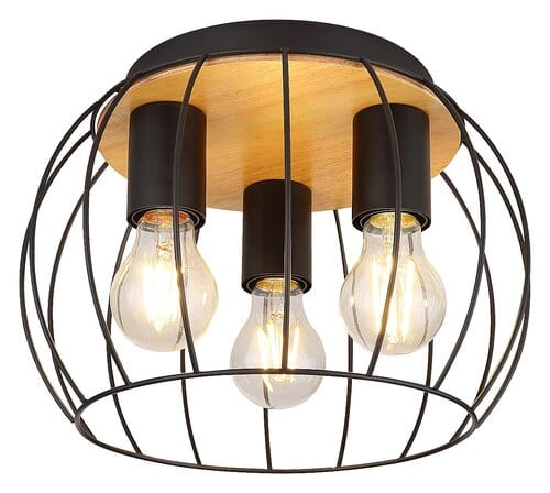 Plafoniera Kamala 5293 Nero