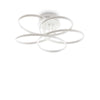 Plafoniera Karol PL D65 Bianco