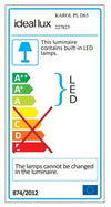 Plafoniera Karol PL D65 Bianco (2)