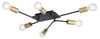 Plafoniera Lanny 2103 Nero