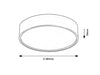 Plafoniera Larcia 75012 Bianco (6)