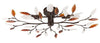 Plafoniera Lilian 2849 Marrone