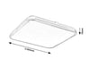 Plafoniera Linden 3479 Cromo (9)