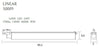 Plafoniera Linear S0009 Bianco (2)