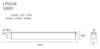 Plafoniera Linear S0010 Bianco (2)