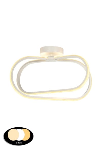 Oyo Plafoniera Loca Bianco