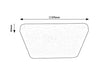 Plafoniera Lucas 3074 Bianco (1)