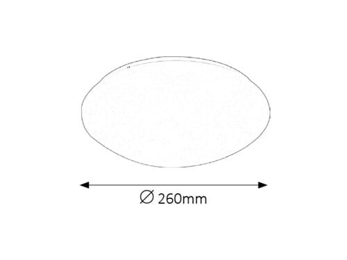 Plafoniera Lucas 3437 Bianco (1)