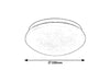 Plafoniera Lucas 3937 Bianco (2)
