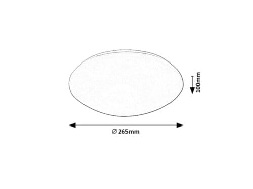 Plafoniera Lucas 71132 Bianco (1)