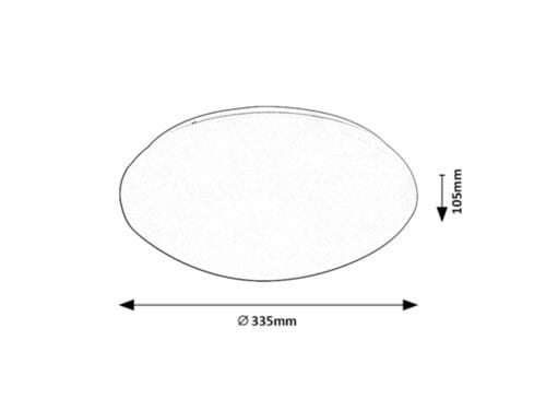 Plafoniera Lucas 71133 Bianco (1)