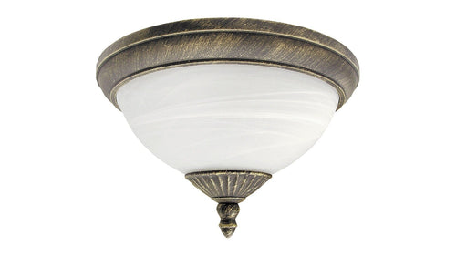 Plafoniera Madrid 8377 Ottone