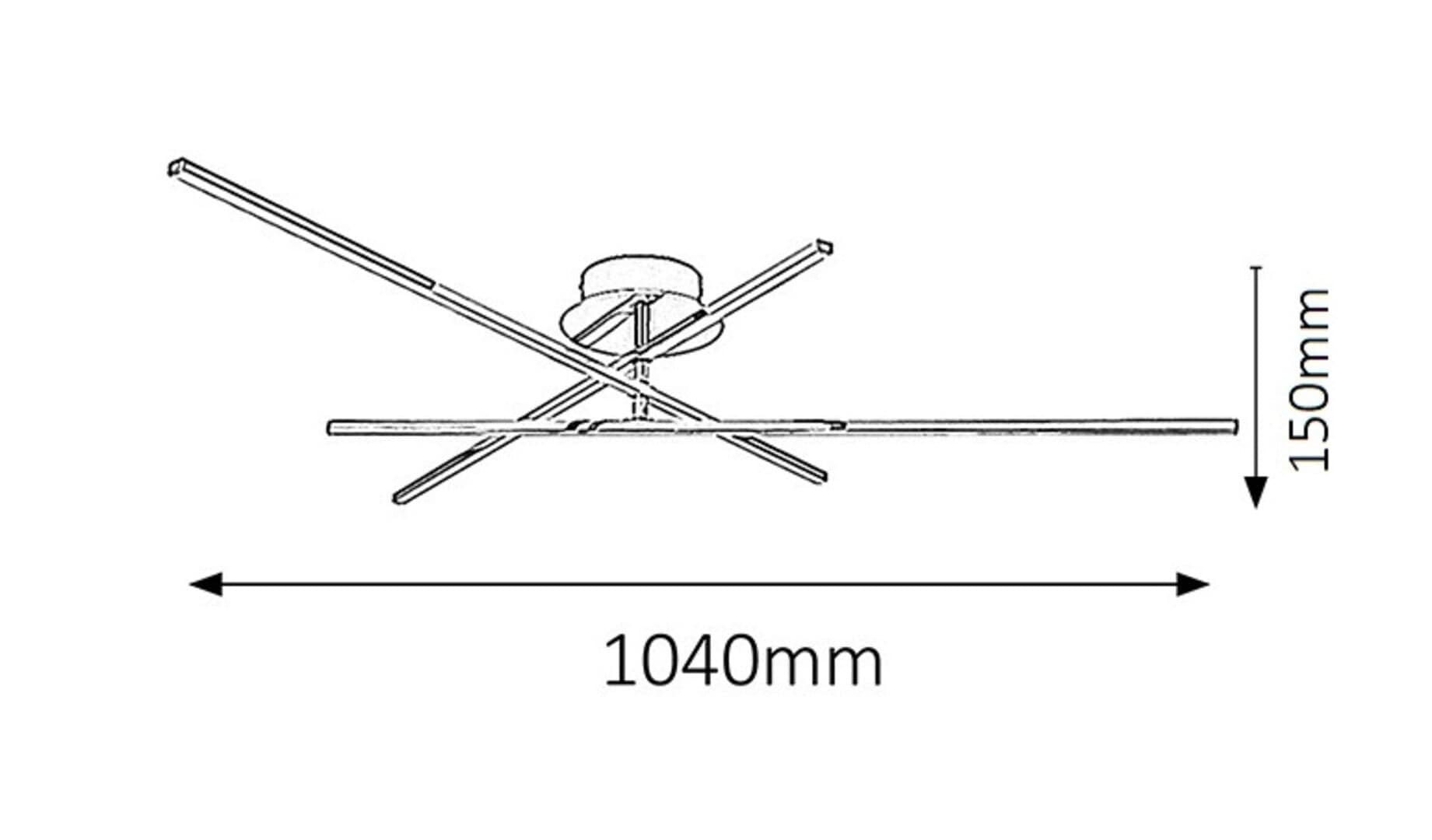 Plafoniera Meredith 2479 Cromo (6)