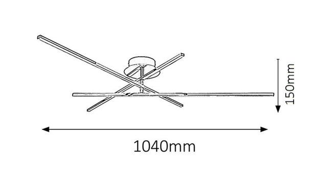 Plafoniera Meredith 2479 Cromo (6)