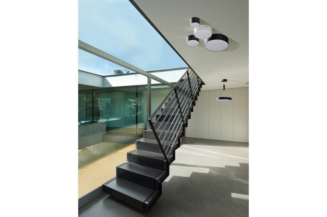 Plafoniera Monza II R Smart 30 AZ3239 Nero (1)