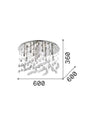 Plafoniera Moonlight PL12 Oro (1)