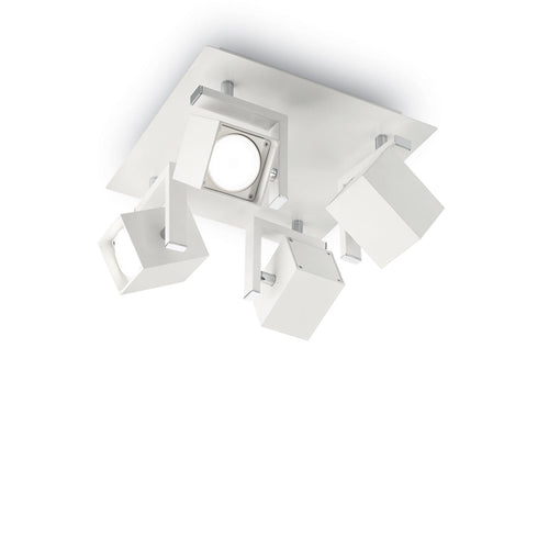 Plafoniera Mouse PL4 Bianco
