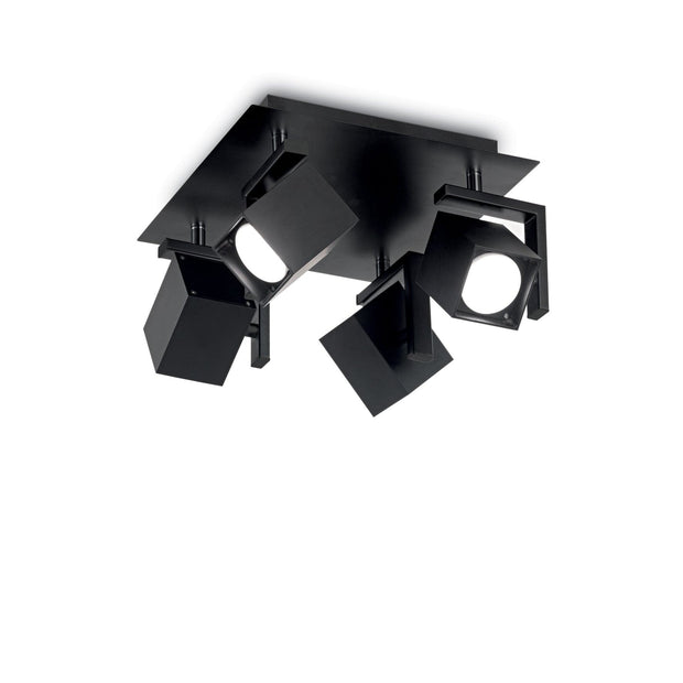 Plafoniera Mouse PL4 Nero
