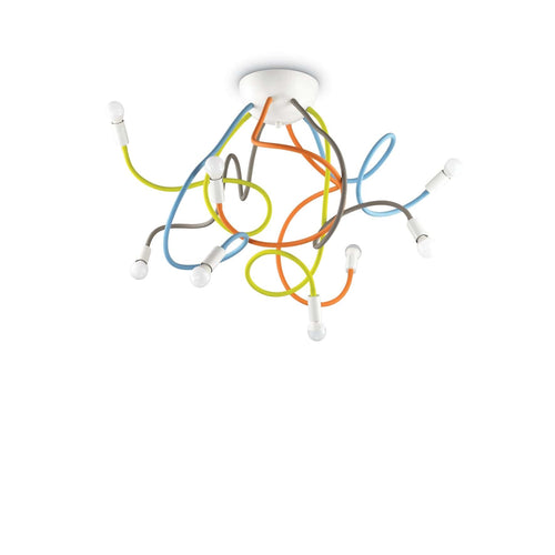 Plafoniera Multiflex PL8 Multicolore