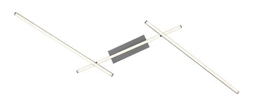 Plafoniera Negan 71019 Argento (3)
