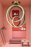 Oyo Plafoniera Neo Ottone