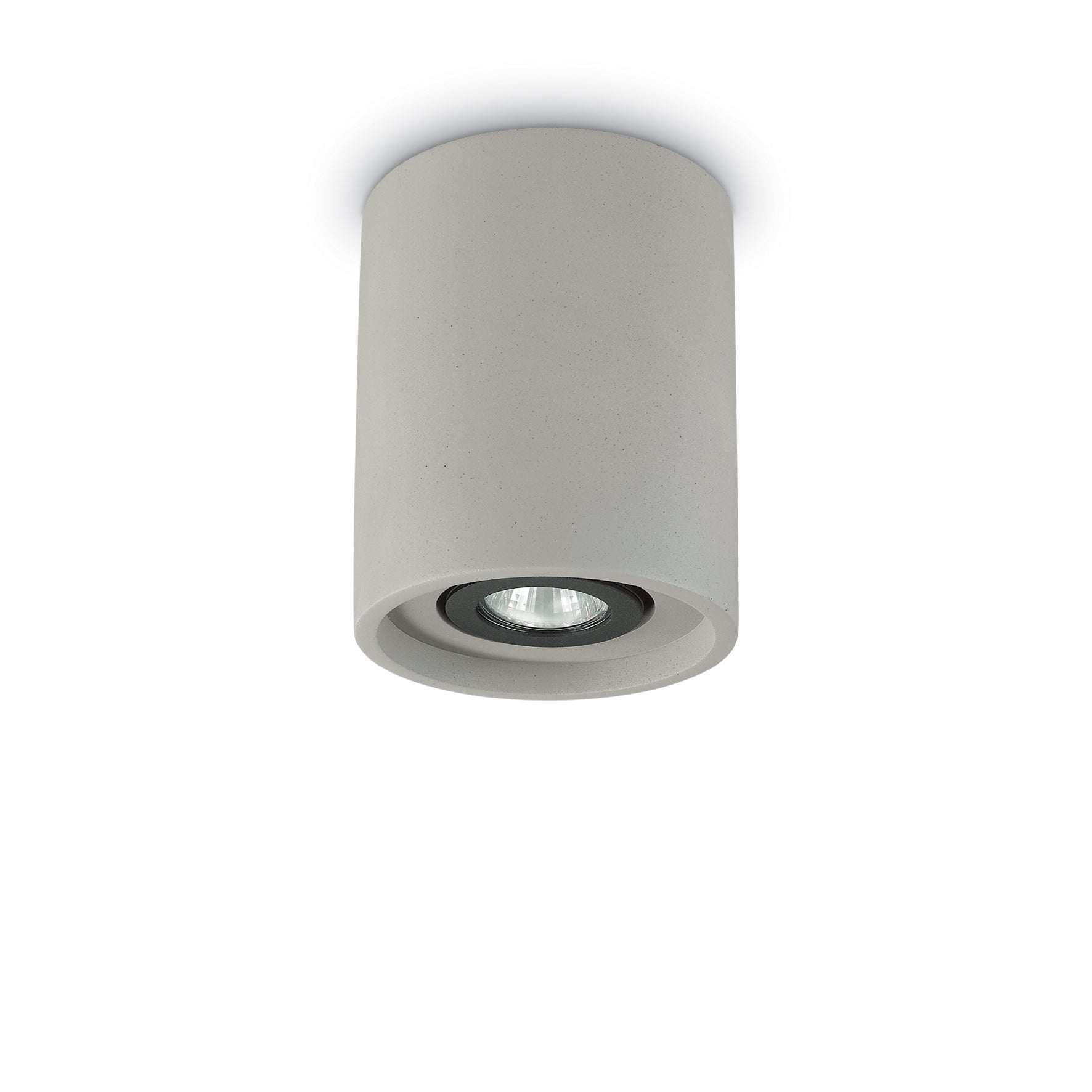 Plafoniera Oak PL1 Round Grigio