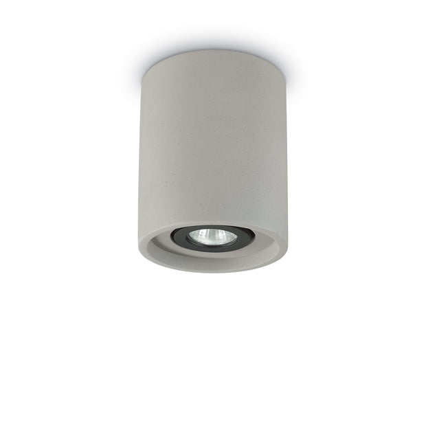 Plafoniera Oak PL1 Round Grigio