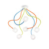 Plafoniera Octopus PL6 Multicolore