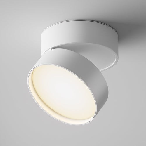 Plafoniera Onda Bianco