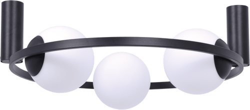 Plafoniera Orbit Nero