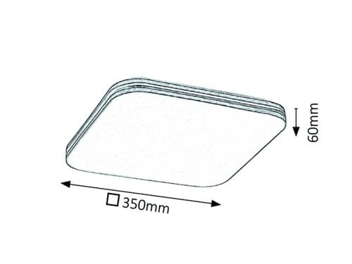 Plafoniera Oscar 3346 Bianco (2)