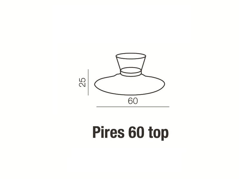 Plafoniera Pires 60 AZ0281 Bianco (3)