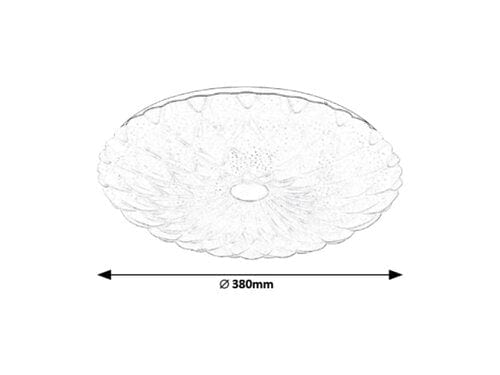 Plafoniera Primrose 1426 Bianco (9)