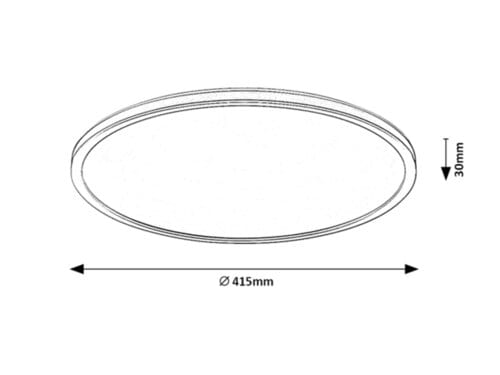 Plafoniera Rasmus 2290 Argento (8)