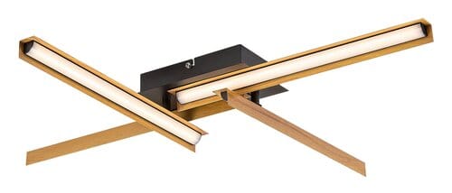 Plafoniera Remiel 71145 Nero