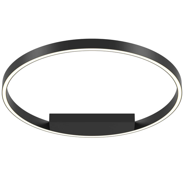 Plafoniera Rim Nero
