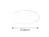 Plafoniera Rob 2285 Bianco (3)