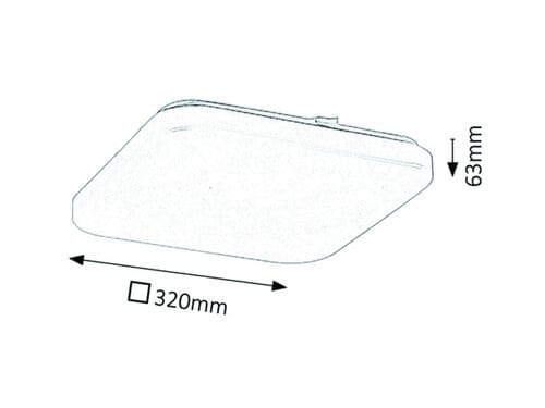 Plafoniera Rob 3344 Bianco (3)