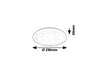 Plafoniera Rob 5435 Bianco (3)