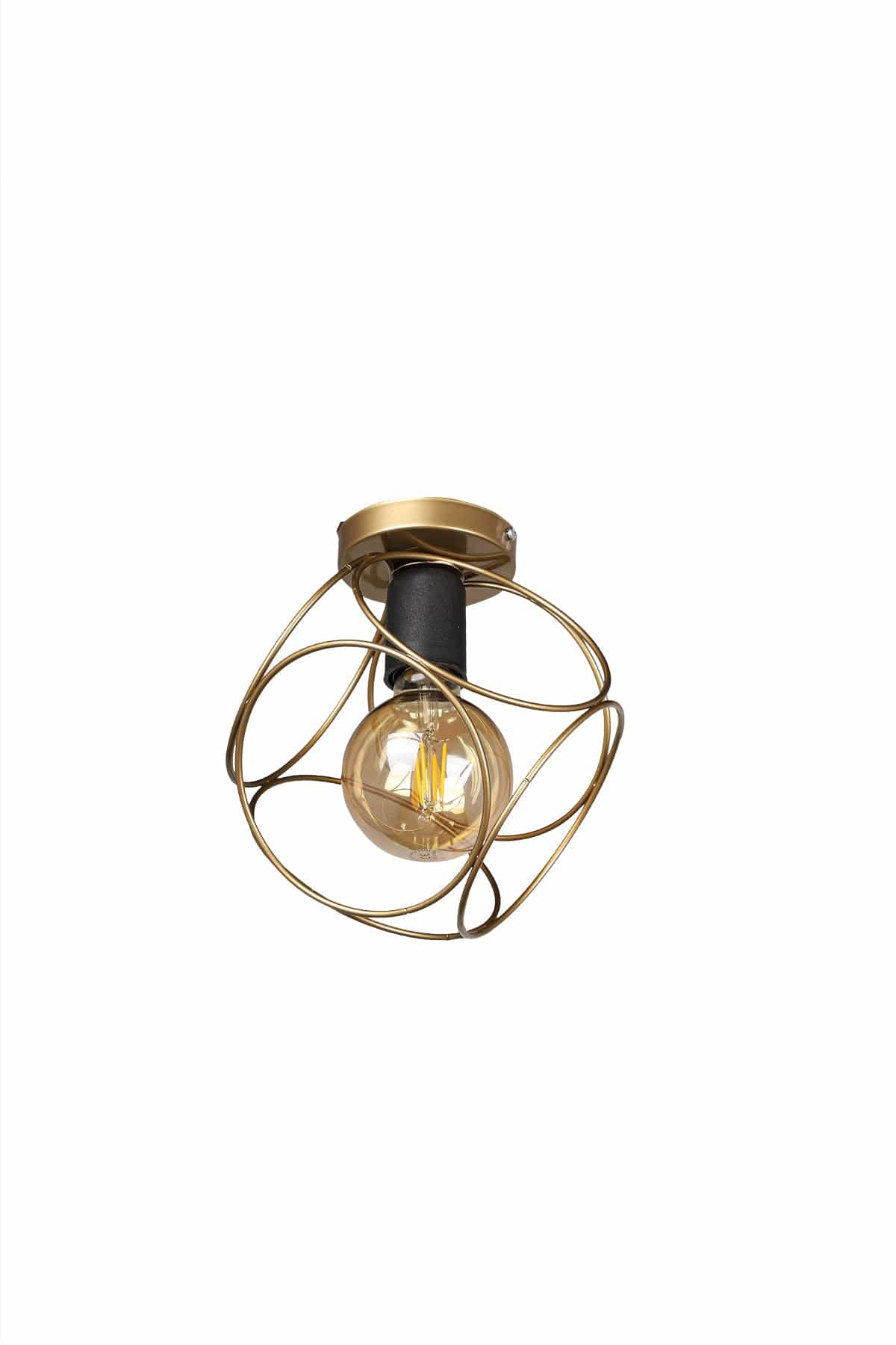 Oyo Plafoniera Selanik Ottone