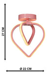 Oyo Plafoniera Sevinc Rosa