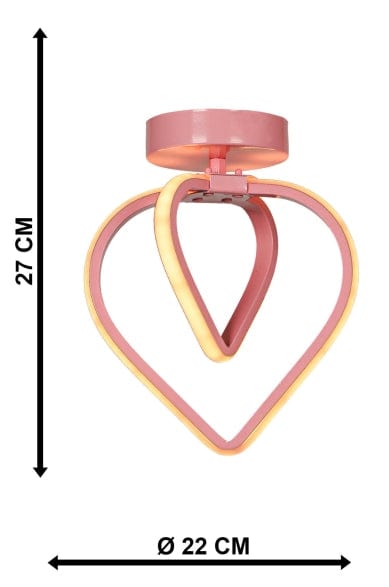 Oyo Plafoniera Sevinc Rosa