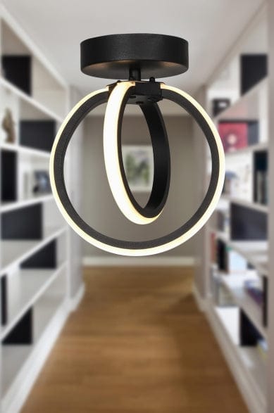Oyo Plafoniera Sezen Nero